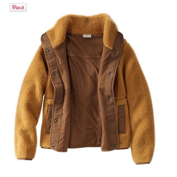 LLBean Sherpa Jacket - Picture 2 of 4